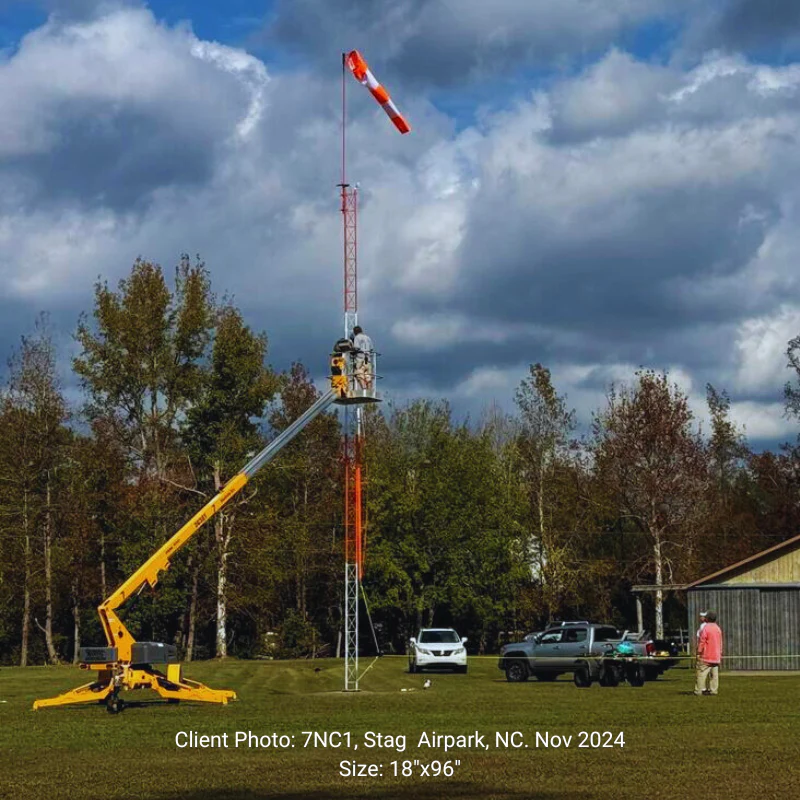 Airport Windsock- Heavy-Duty - FAA Compliant 5