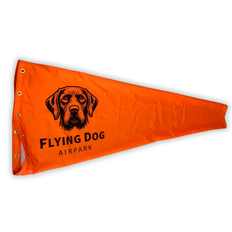 Custom Logo Aviation Heavy-Duty Windsock