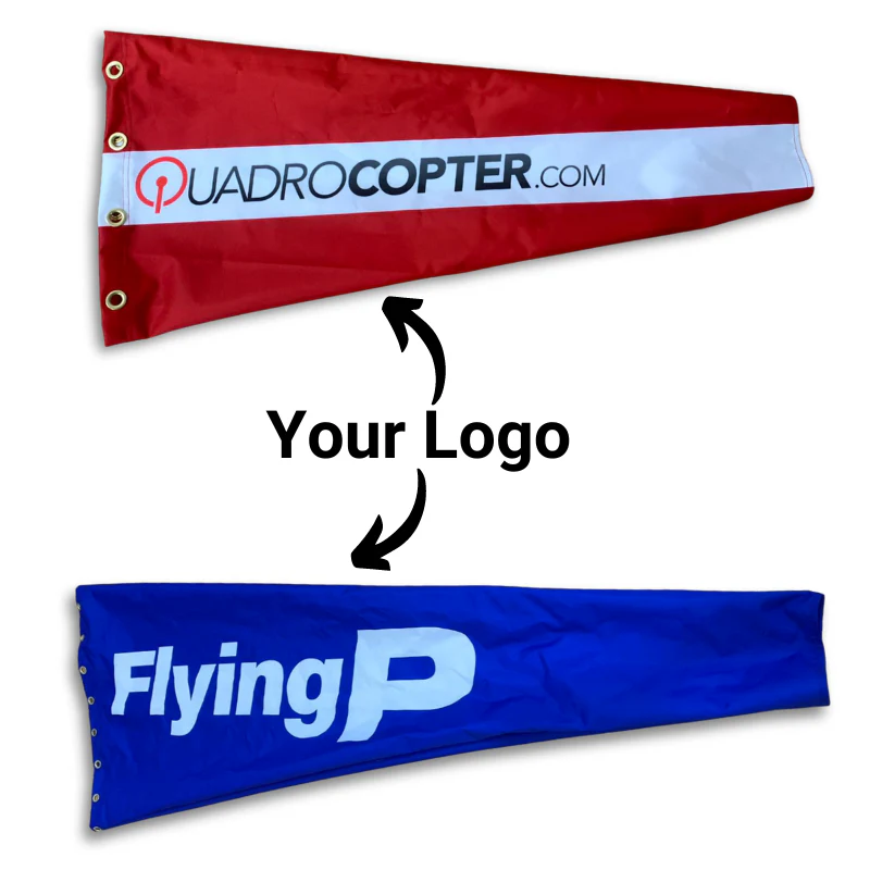 Custom Logo Aviation Heavy-Duty Windsock 2