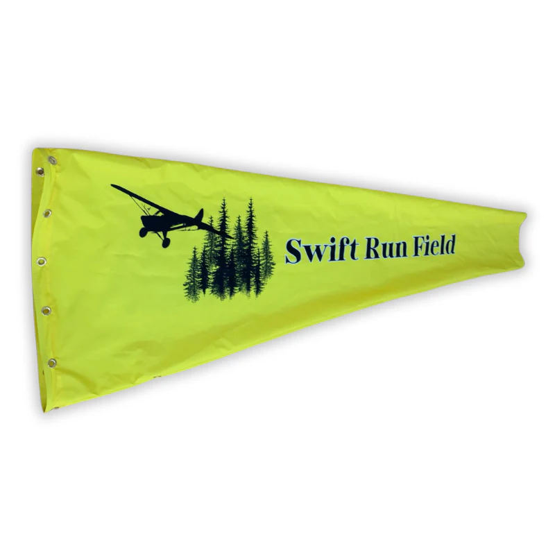 Custom Logo Aviation Heavy-Duty Windsock 4