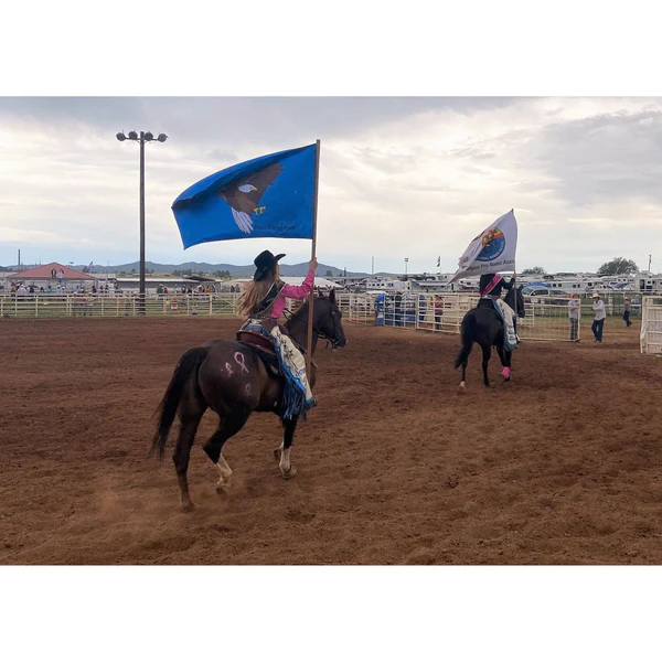 Custom Printed Rodeo Flags 1