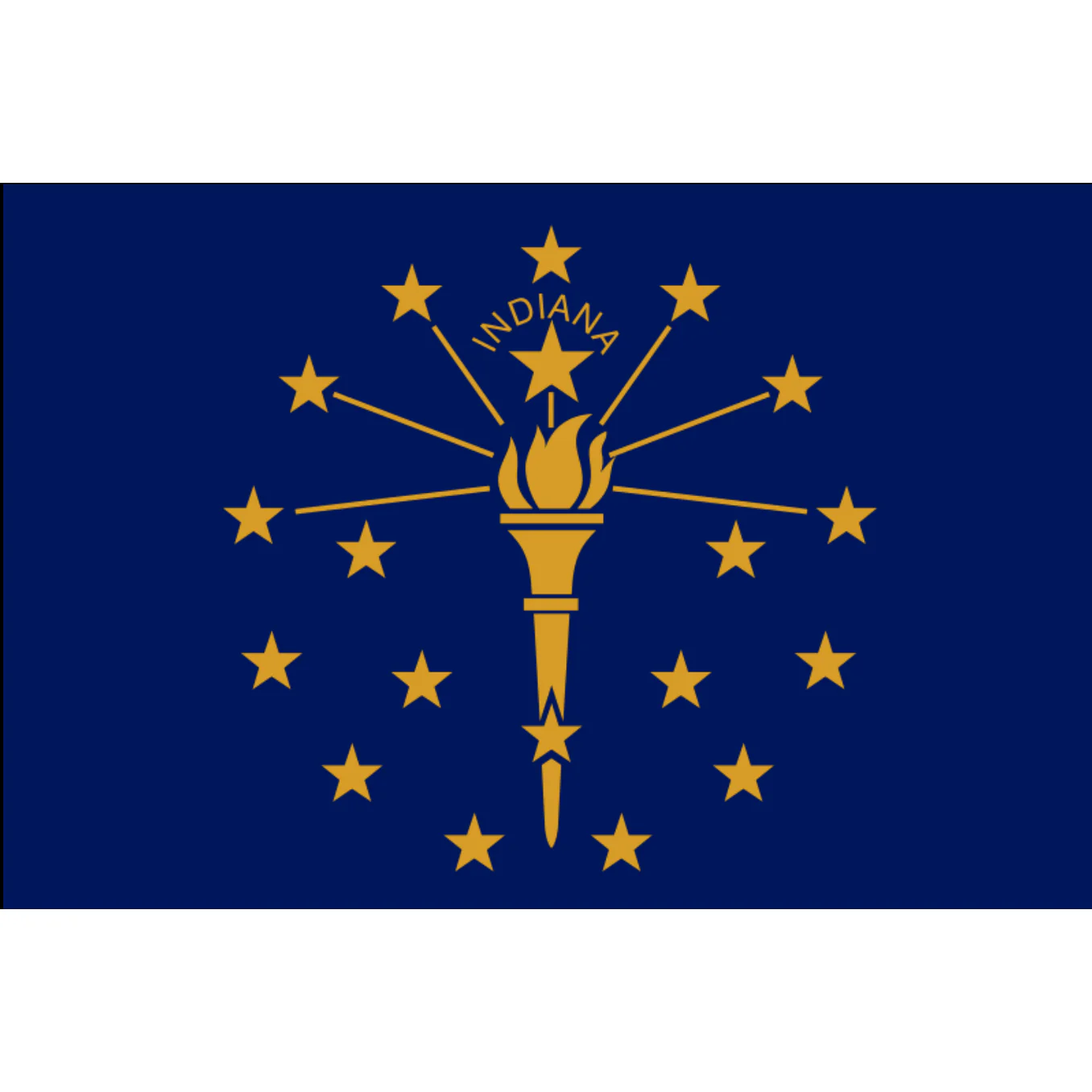 State of Indiana Flag